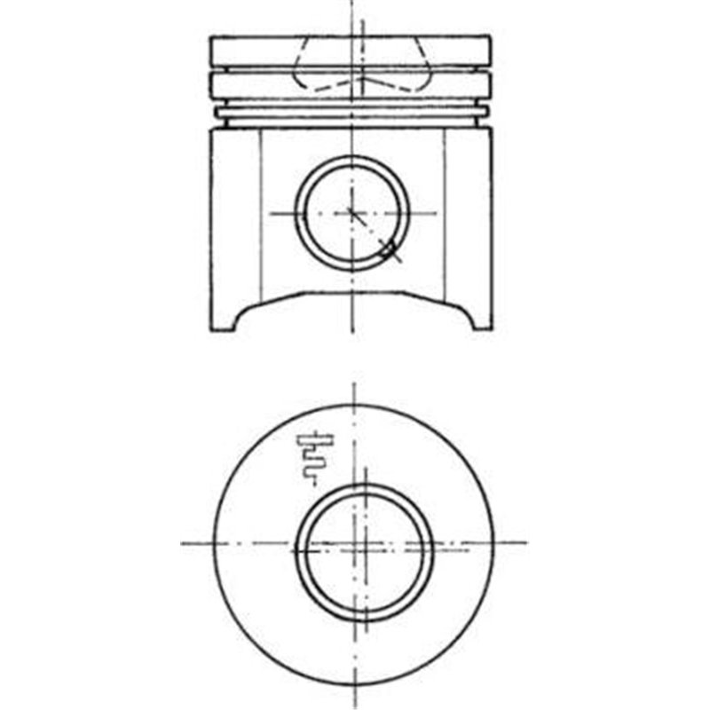 Piston - Kolbenschmidt-94726600