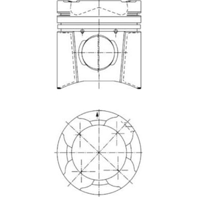 Piston - Kolbenschmidt-94846600