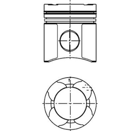 Piston - Kolbenschmidt-99330600