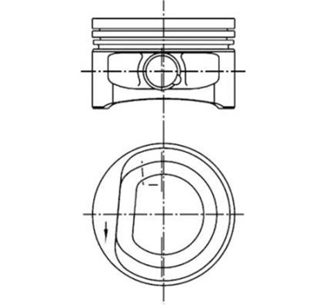 Piston - Kolbenschmidt-99452620