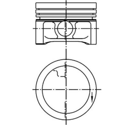 Piston - Kolbenschmidt-99455620