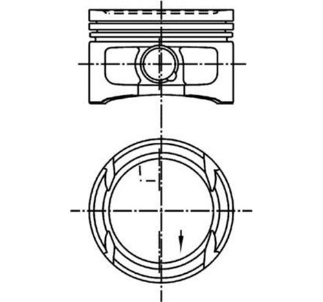 Piston - Kolbenschmidt-99562620