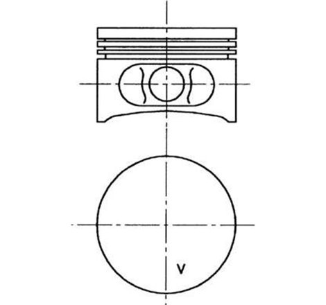 Piston - Kolbenschmidt-99646600