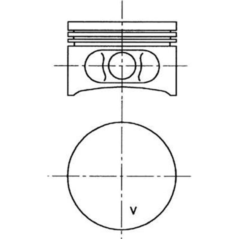 Piston - Kolbenschmidt-99646600