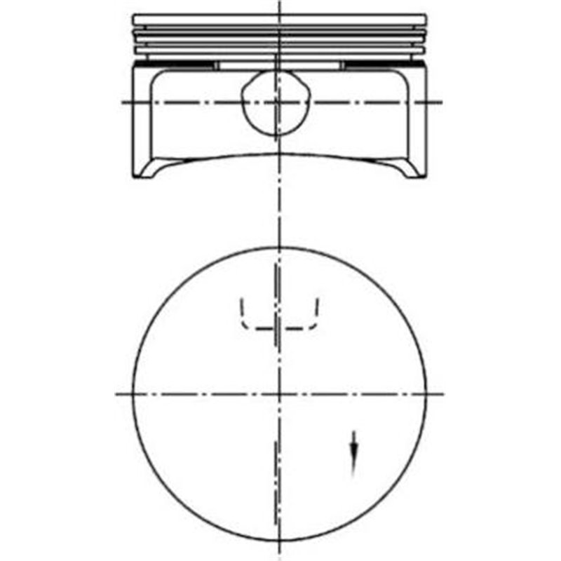 Piston - Kolbenschmidt-99741601