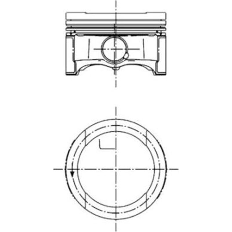 Piston - Kolbenschmidt-99792620