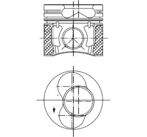 Piston - Kolbenschmidt-99851600