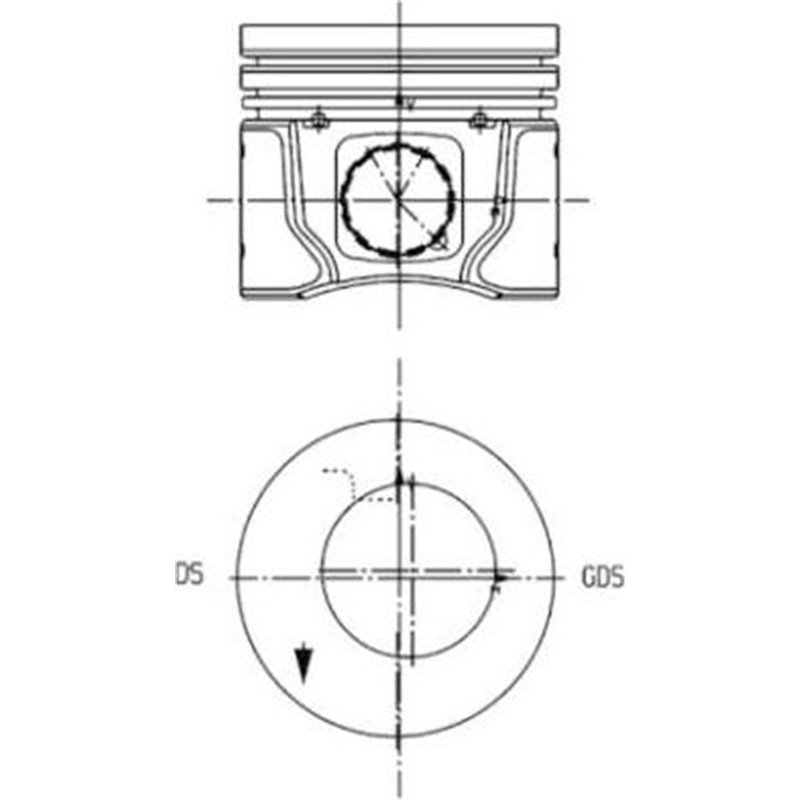 Piston - Kolbenschmidt-99963600