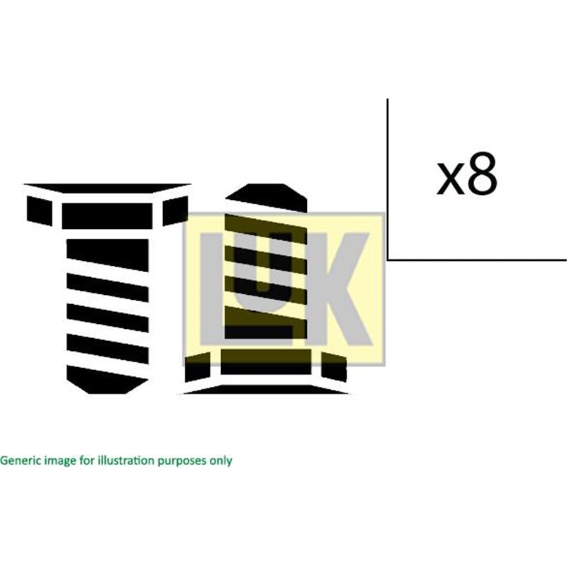 Set de suruburi volant MERCEDES C CL203. C T-MODEL S203. C T-MODEL S204. C W203. C W204. CLC CL203. CLK A209. CLK C209. E T-MODE