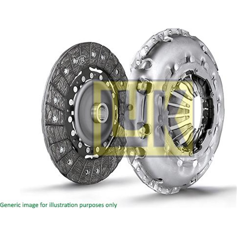 Set ambreiaj cu volanta si rulment autoreglare. 240mm CHEVROLET CAPTIVA. EPICA. LACETTI. NUBIRA. OPEL ANTARA A 2.0D 08.06- - LUK