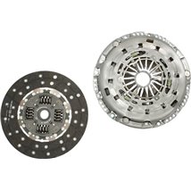 Kit ambreiaj cu autoreglare Cu capac ambreiaj. cu placa de presiune. cu volanta cu masa dubla. fara rulment de eliberare. 260mm 