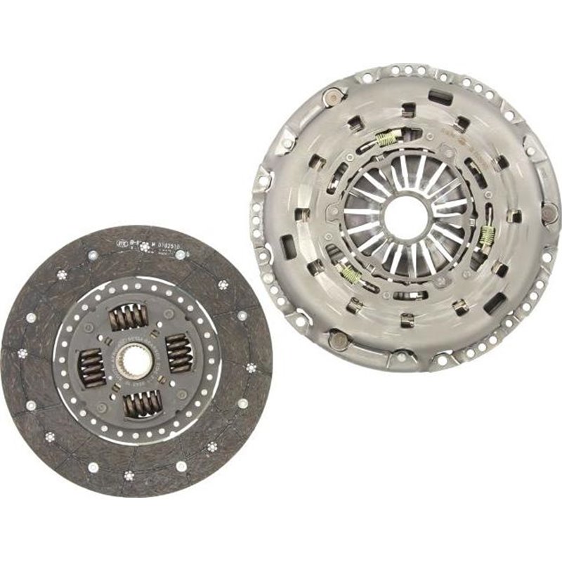 Kit ambreiaj cu autoreglare Cu capac ambreiaj. cu placa de presiune. cu volanta cu masa dubla. fara rulment de eliberare. 260mm 