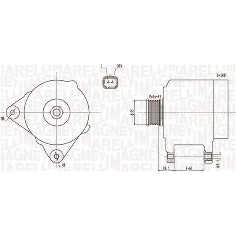 Alternator 12V. 110A DACIA DUSTER. DUSTER-SUV. LOGAN. LOGAN II. LOGAN MCV. SANDERO. RENAULT GRAND SCENIC II. LOGAN I. MEGANE II.