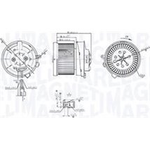 Ventilator. habitaclu - Magneti Marelli-069412766010 - Magneti Marelli-069412766010