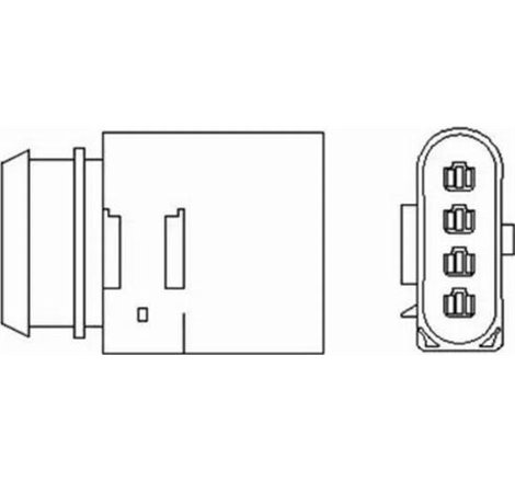 Sonda lambda numar fire 4. 1080mm AUDI A4 B5. A4 B6. A4 B7. SKODA SUPERB I. VW PASSAT B5. PASSAT B5.5 1.6-2.0 11.94-06.08 - Magn