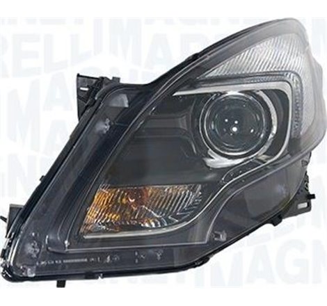 Lampa frontala Dreapta halogen. PY21W-W21. electric. cu motor. bec. culoare insert. argintiu-negru OPEL ZAFIRA C 10.11- - Magnet