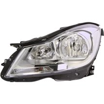 Lampa frontala Stanga halogen. H7-H7-W5W. electric. cu motor. bec MERCEDES C C204. C T-MODEL S204. C W204 03.11-12.13 - Magneti 