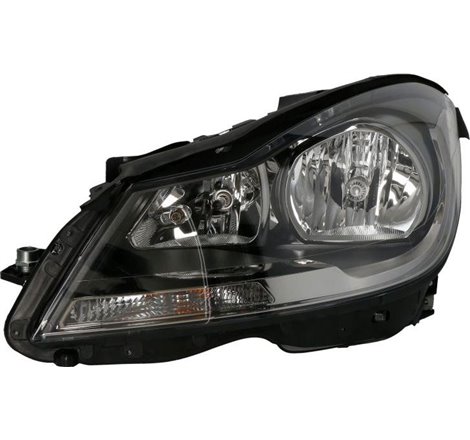 Lampa frontala Stanga halogen. H7-H7-W5W. electric. cu motor. bec MERCEDES C C204. C T-MODEL S204. C W204 - Magneti Marelli-7103