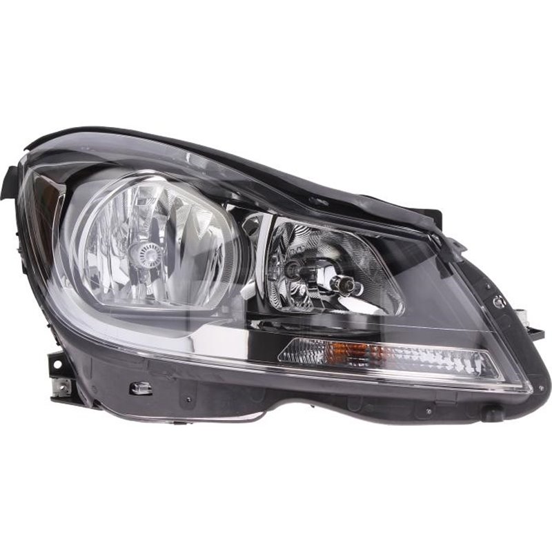Lampa frontala Dreapta halogen. H7-H7-W5W. electric. cu motor. bec MERCEDES C C204. C T-MODEL S204. C W204 - Magneti Marelli-710