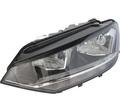 Lampa frontala Stanga halogen. H7-H7-PW24W. electric. cu motor. bec. culoare semnalizator. portocaliu VW TOURAN - Magneti Marell