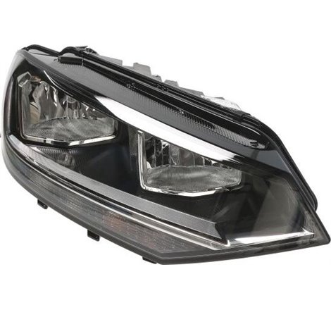 Lampa frontala Dreapta halogen. H7-H7-PW24W. electric. cu motor. bec. culoare semnalizator. portocaliu VW TOURAN - Magneti Marel