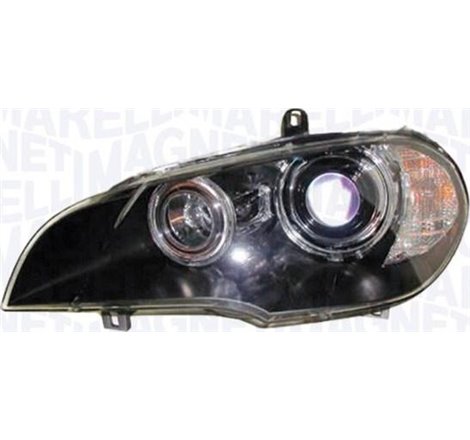 Lampa frontala Dreapta bi-xenon. D1S-H8. automat. cu motor. culoare insert. negru BMW X5 E70 - Magneti Marelli-710815023006