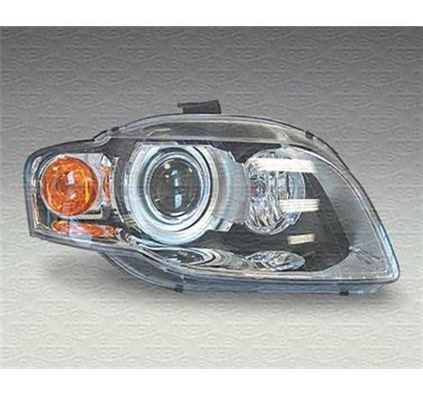 Lampa frontala Stanga xenon. D1S-H7-PY21W-W5W. automat. cu motor. culoare semnalizator. galben AUDI A4 B6. A4 B7 -10.06 - Magnet