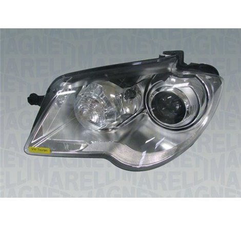Lampa frontala Stanga bi-xenon. D1S-H8-P21W-W5W. automat. cu motor. culoare insert. cromat VW TOURAN - Magneti Marelli-711307022