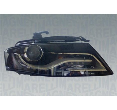 Lampa frontala Stanga bi-xenon. D3S. automat. cu motor. culoare insert. negru AUDI A4 ALLROAD B8. A4 B8 - Magneti Marelli-711307