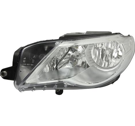 Lampa frontala Stanga halogen. 3H7-W5W. electric. cu motor. culoare insert. cromat VW PASSAT B6 - Magneti Marelli-711307023028