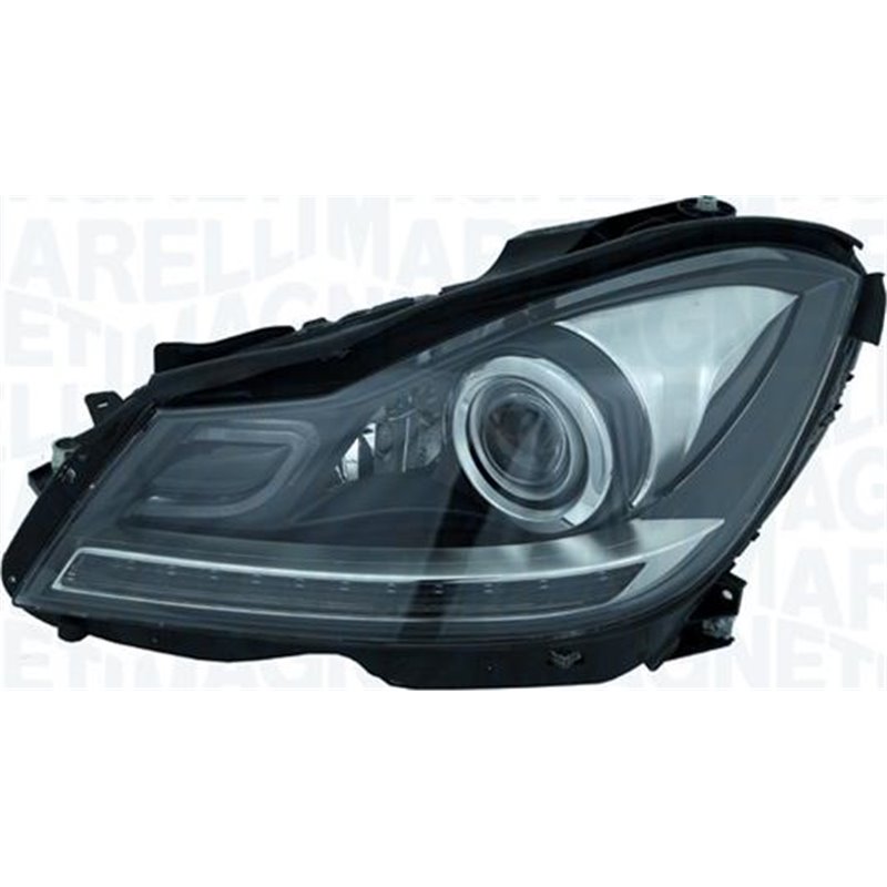 Lampa frontala Stanga bi-xenon. D1S-H7. electric. cu motor. bec. culoare insert. gri MERCEDES C C204. C T-MODEL S204. C W204 03.