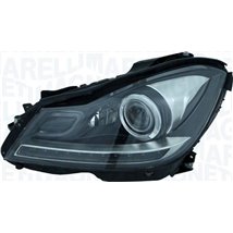 Lampa frontala Stanga bi-xenon. D1S-H7. electric. cu motor. bec. culoare insert. gri MERCEDES C C204. C T-MODEL S204. C W204 03.