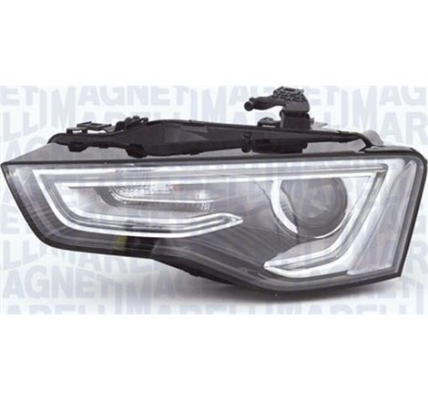 Lampa frontala Stanga bi-xenon. D3S-PWY24W. automat. cu motor. culoare insert. negru AUDI A5 - Magneti Marelli-711307023914