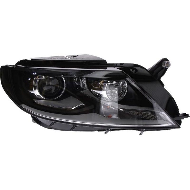 Lampa frontala Dreapta bi-xenon. D3S-H7. automat. fara motoras. culoare insert. negru. culoare semnalizator. portocaliu VW CC B7