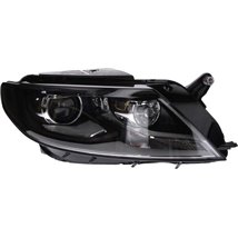 Lampa frontala Dreapta bi-xenon. D3S-H7. automat. fara motoras. culoare insert. negru. culoare semnalizator. portocaliu VW CC B7