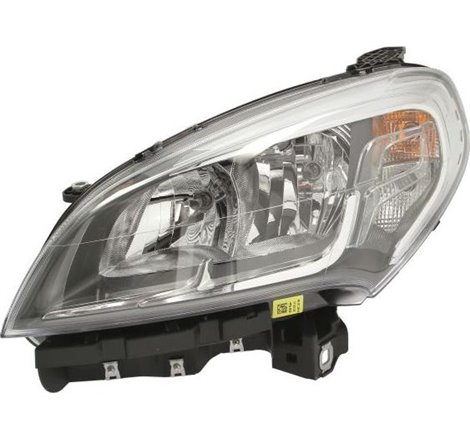 Lampa frontala Stanga halogen. H7-H7. electric. cu motor. bec. culoare semnalizator. portocaliu FIAT DOBLO. DOBLO CARGO - Magnet