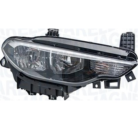 Lampa frontala Stanga halogen. H15-H3-PY21W. bec. culoare insert. negru. culoare semnalizator. portocaliu FIAT TIPO - Magneti Ma