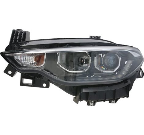 Lampa frontala Stanga halogen. H7-H7-PY21W. electric. cu motor. culoare insert. argintiu. culoare semnalizator. portocaliu FIAT 