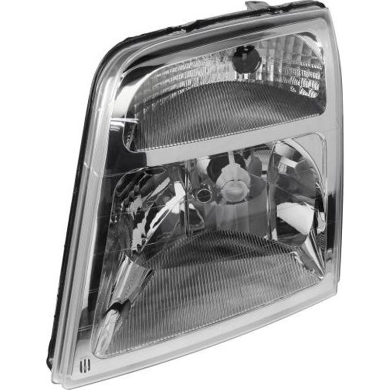 Lampa frontala Stanga halogen. H4-PY21W-W5W. electric. cu motor. culoare insert. cromat FORD TOURNEO CONNECT. TRANSIT CONNECT - 