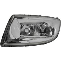 Headlamp L insert colour. silver SETRA 300. 400 09.91- - Magneti Marelli-712417571129