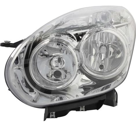 Lampa frontala Stanga halogen. H1-H7-PY21W-W21W-W5W. electric. cu motor. culoare insert. cromat FIAT DOBLO. DOBLO CARGO. OPEL CO
