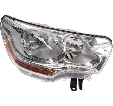 Lampa frontala Dreapta halogen. H1-H21W-H7-P21. electric. cu motor. bec. culoare insert. cromat CITROEN C4. C4 II - Magneti Mare