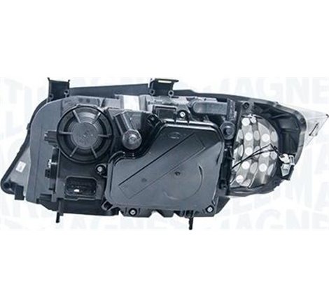 Lampa frontala Dreapta bi-xenon. D1S-H8. automat. cu motor. culoare semnalizator. portocaliu BMW 3 E90. 3 E91 08.08-06.12 - Magn