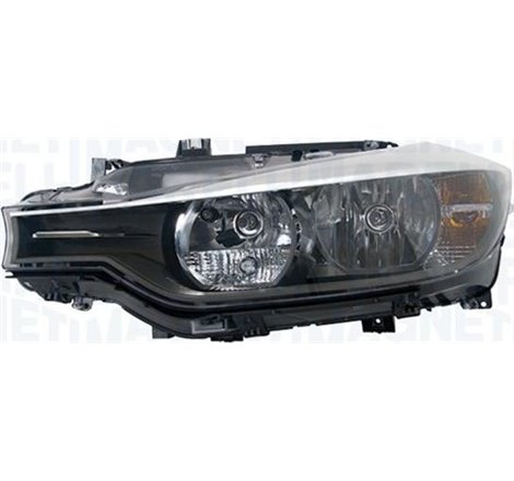 Lampa frontala Dreapta halogen. H6W-H7-H7-PW24W-PY21W. electric. cu motor. bec BMW 3 F30. F80. 3 F31 10.11-07.15 - Magneti Marel