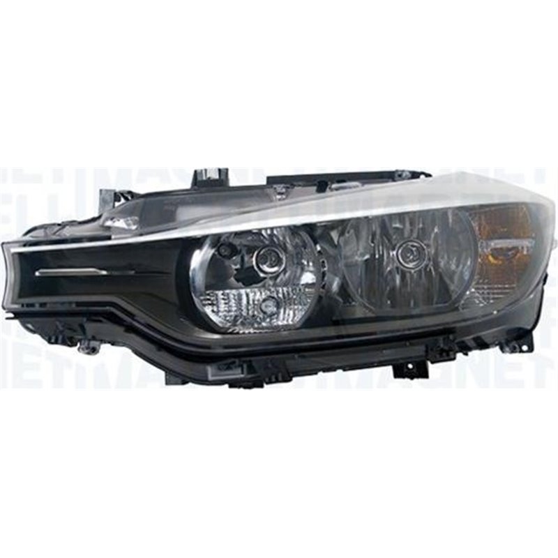 Lampa frontala Dreapta halogen. H6W-H7-H7-PW24W-PY21W. electric. cu motor. bec BMW 3 F30. F80. 3 F31 10.11-07.15 - Magneti Marel