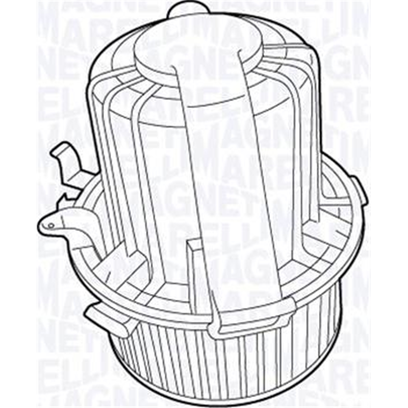 Ventilator, habitaclu - Magneti Marelli-MTE710AX