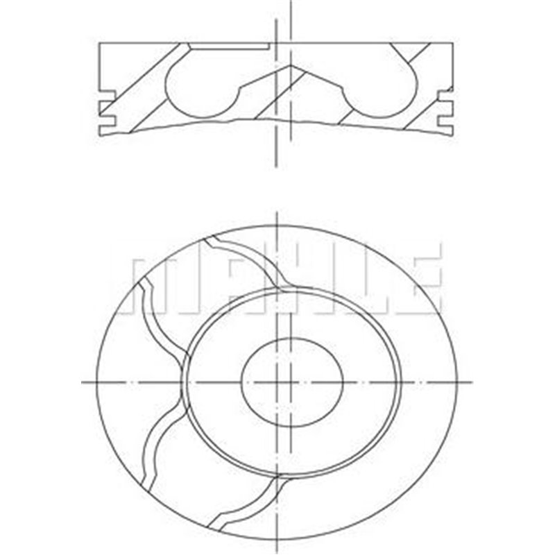 Piston 89 STD MERCEDES E T-MODEL S210. E VF210. E W210. G W461. SPRINTER 2-T B901. B902. SPRINTER 3-T B903. SPRINTER 4-T B904. V