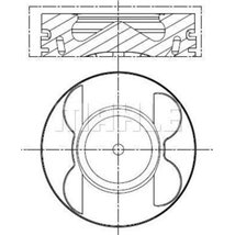 Piston - MAHLE-001 PI 00190 000