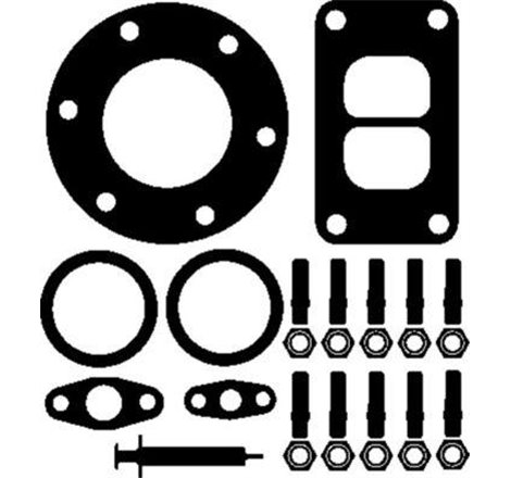 Set montaj Turbo MERCEDES ACTROS MP2-MP3 OM541.921-OM541.995 04.03- - MAHLE-001 TA 18023 000