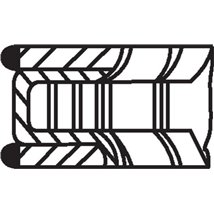 Set segmenti piston - MAHLE-007RS101170N0